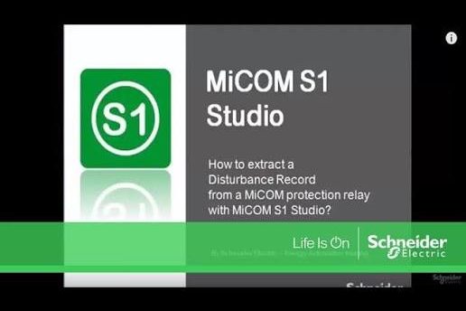 Schneider Electric MiCOM S1